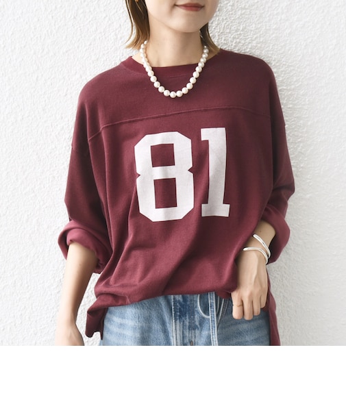 【SHIPS別注】81BRANCA:ナンバリング TEE