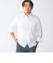 SHIPS: SMOOTH TEX ワイドカラー シャツ