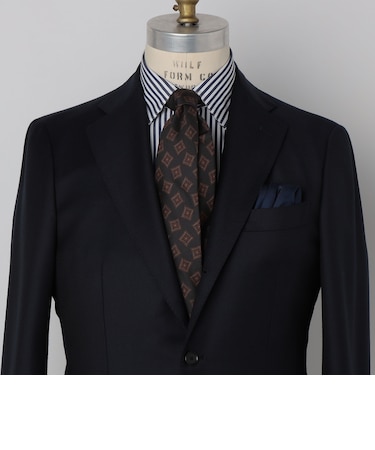 SHIPS: カネパ社製ファブリック プリント コモン ネクタイ