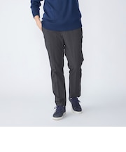 SHIPS: 〈手洗い可能〉ノープリーツ ツイル 4WAY ストレッチ パンツ