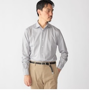 SHIPS: ジャージー ギンガムチェック ワンピースカラー シャツ