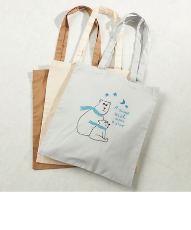 Shiomi Wada×SHIPS: トートバッグ