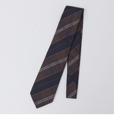 SHIPS: シルク デラヴェ チェック ネクタイ