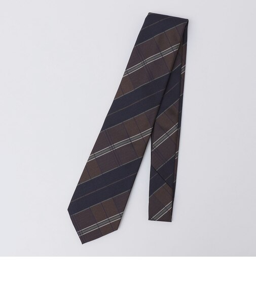 SHIPS: シルク デラヴェ チェック ネクタイ