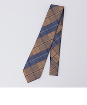 SHIPS: シルク デラヴェ チェック ネクタイ