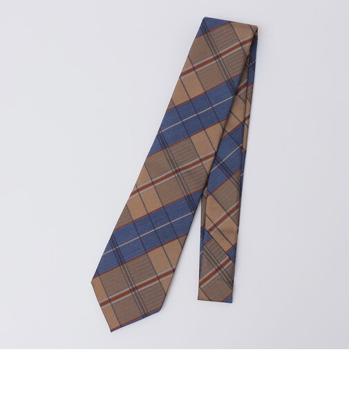 SHIPS: シルク デラヴェ チェック ネクタイ