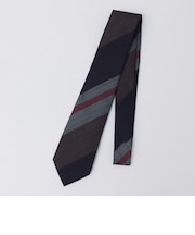 SHIPS: シルク デラヴェ ワイド ストライプ ネクタイ