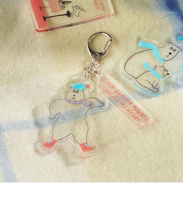 Shiomi Wada×SHIPS: キーホルダー