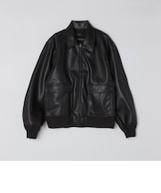 BENCH MARKING SHIRTS: 合成皮革 A2 ブルゾン