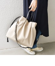 《一部追加予約》【WEB限定】SHIPS any: マルチ 2WAY トートバッグ