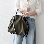 《一部追加予約》【WEB限定】SHIPS any: マルチ 2WAY トートバッグ