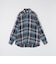 CORDINGS: マブチ チェック リネン シャツ