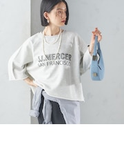 【SHIPS別注】〈洗濯機可能〉J.J MERCER:別注 7分袖 プリント スウェット
