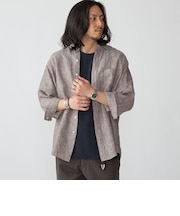 SHIPS: レイモンド レギュラーカラー リネン 7スリーブ シャツ