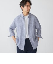 SHIPS: レイモンド レギュラーカラー リネン 7スリーブ シャツ