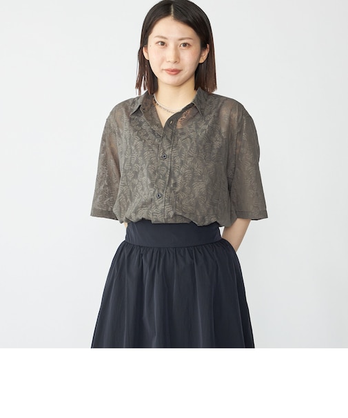 SHIPS: オパール レギュラーカラー ショートスリーブ シャツ