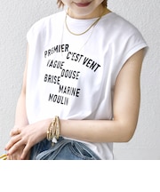 プラチナ ヴェール フレンチ スリーブ TEE