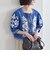 quaranciel:〈洗濯機可能〉エンブロイダリー スクエアネック ブラウス