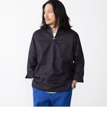 SHIPS: フレックスリネン 7スリーブ カプリ シャツ