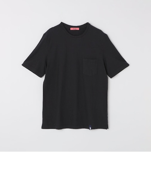 DRUMOHR: コットン/リネン ガーメントダイ Tシャツ