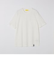 DRUMOHR: コットン/リネン ガーメントダイ Tシャツ