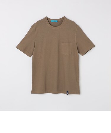 DRUMOHR: コットン/リネン ガーメントダイ Tシャツ