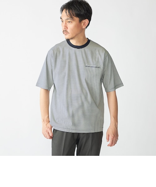 SHIPS: 〈接触冷感 / 抗菌防臭機能〉クールタッチ スムース Tシャツ