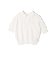 SHIPS Primary Navy Label:〈手洗い可能〉NOIR POLO ニット