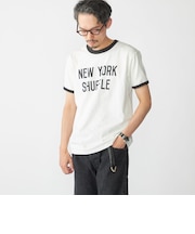 【SHIPS別注】THE DAY ON THE BEACH: プリント リンガー Tシャツ