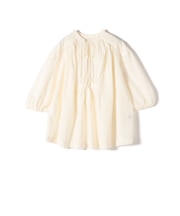 Fanaka:〈手洗い可能〉綿麻 オーバー ブラウス