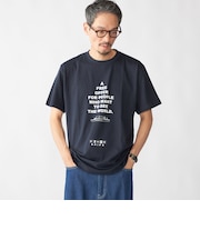【WEB限定】SHIPS: SHIPS Co. デザイン プリント Tシャツ