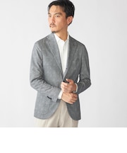 SHIPS: ジャージー ハウンドトゥース プリント ライト ジャケット