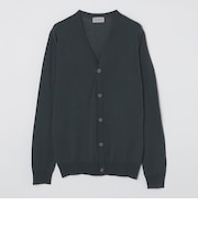 JOHN SMEDLEY:  WYATT長袖 Vネック ニット カーディガン