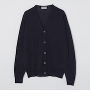 JOHN SMEDLEY:  WYATT長袖 Vネック ニット カーディガン