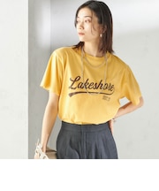 【SHIPS別注】Odub:〈手洗い可能〉プリント TEE