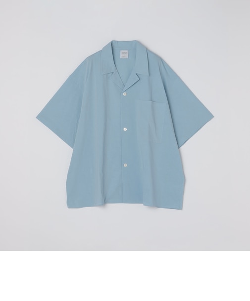 GP/GS/GP: オープンカラー ショートスリーブ ソリッド シャツ