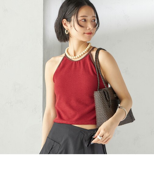 maroba:〈手洗い可能〉ホルター ネック セパレート スイム ウェア