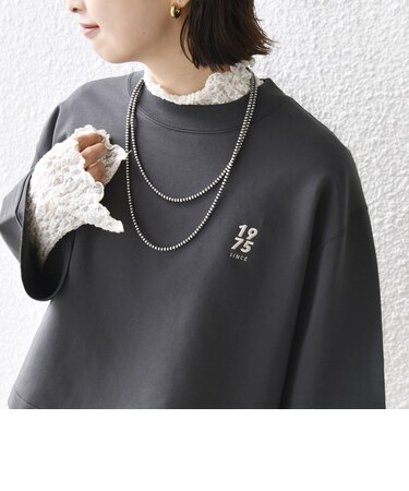 * 〈洗濯機可能〉ベア 裏毛 刺繍 ロゴ プルオーバー 24SS ◇