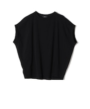 SHIPS Primary Navy Label:サイロ プレミアム フレンチ スリーブ TEE