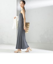 【SHIPS別注】miller:〈洗濯機可能〉ボーダー タンクトップ ワンピース