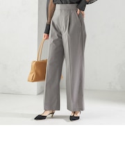 〈洗濯機可能〉マルチ ファンクション ワイド スラックス