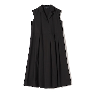 SHIPS Primary Navy Label:〈手洗い可能〉タック フレア ワンピース