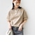 【WEB限定】マルチ ボーダー 5分袖 TEE