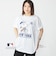 SHIPS: PEANUTS×MLB プリント Tシャツ