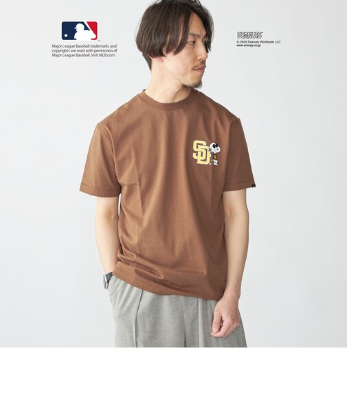 SHIPS: PEANUTS×MLB プリント Tシャツ