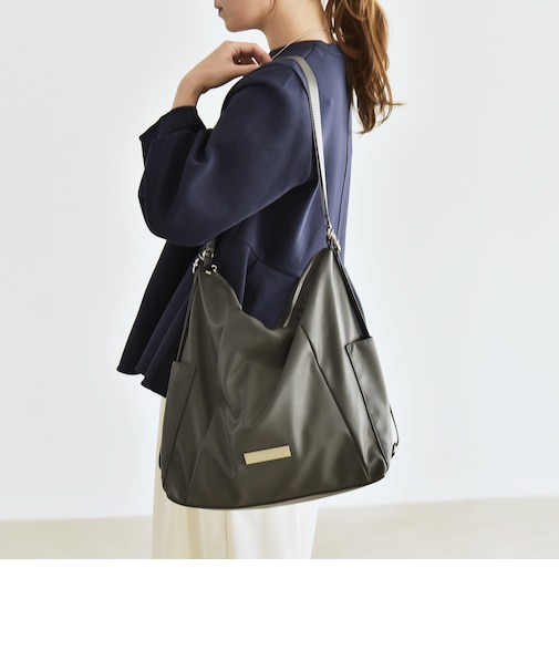 quaranciel: 3way リュックサック ワンハンドル トートバッグ（A4対応）
