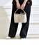 quaranciel: 2way バックル スクエア ショルダー バッグ