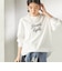 【SHIPS別注】81BRANCA: プリント ロングスリーブ TEE