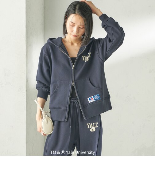 RUSSELL ATHLETIC:〈洗濯機可能〉YALE HOODIE