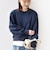 【WEB限定】〈手洗い可能〉ショルダー タック パフ スリーブ ミニ 裏毛 プルオーバー